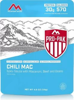 Mountain House Chili Mac With Beef -Freedom Camping Store 1000 482