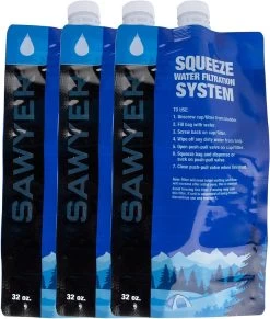 Sawyer Water Filter Squeeze Pouch -Freedom Camping Store 1000 8