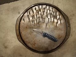 Ozark Trail Titanium-Coated Knife -Freedom Camping Store 100 0512