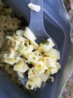 Backpacker's Pantry Chicken Piccata & Tagliatelle Pasta -Freedom Camping Store 20170129 133718