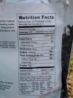 Backpacker's Pantry Chana Masala -Freedom Camping Store 20170212 120956