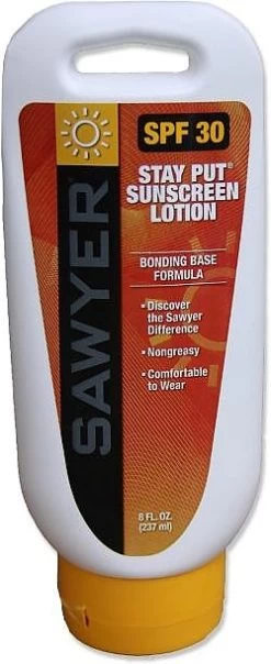 Sawyer Stay-Put Sunscreen SPF 30 -Freedom Camping Store 611 1