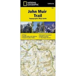 National Geographic John Muir Trail Topographic Map Guide -Freedom Camping Store 650w 149
