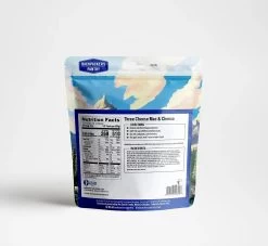 Backpacker's Pantry Three Cheese Mac & Cheese -Freedom Camping Store BP BACK ThreeCheeseMacCheese LargePouch Grey 1800x1800 jpg copy