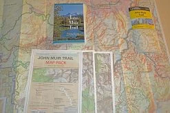 National Geographic John Muir Trail Topographic Map Guide -Freedom Camping Store D8H0002A