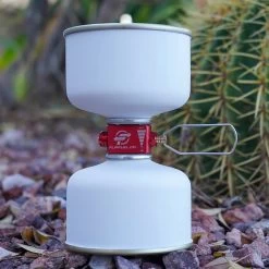 FlipFuel Fuel Transfer Device -Freedom Camping Store FlipFuelDeviceTwoFuelCanisters jpg copy