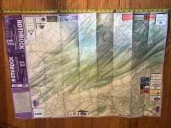 Purple Lizard Maps Rothrock State Forest Trail Map -Freedom Camping Store IMG 4032