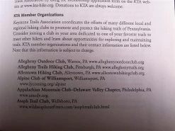 Keystone Trails Association Pennsylvania Hiking Trails: 13th Edition -Freedom Camping Store IMG 0691