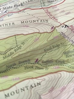 Purple Lizard Maps Bald Eagle State Forest Map -Freedom Camping Store IMG 1105