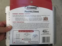 Sterno Portable Folding Stove -Freedom Camping Store IMG 7348