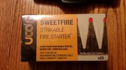 UCO Sweetfire Strikable Fire Starter -Freedom Camping Store P BoxFront