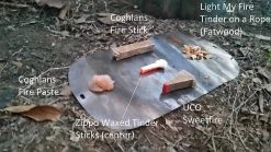 UCO Sweetfire Strikable Fire Starter -Freedom Camping Store P Comparison Labeled