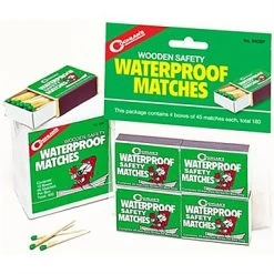 Coghlan's Waterproof Matches -Freedom Camping Store S008