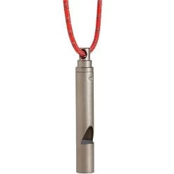 Vargo Titanium Emergency Whistle -Freedom Camping Store SNSVRSW