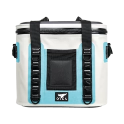 Orca Walker 20 Cooler -Freedom Camping Store Softside W20CBGY Walker20 GreyCapriBlue Front 2000x