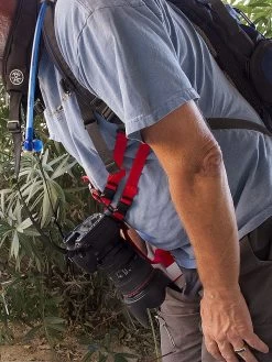 Backcountry Solutions Keyhole -Freedom Camping Store bending over