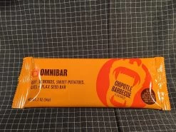 Omnibar Energy Bar -Freedom Camping Store chipotle barbeque front