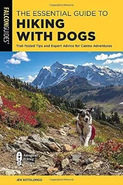 Falcon Guides The Essential Guide To Hiking With Dogs -Freedom Camping Store falcon book cover