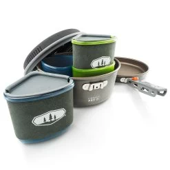 GSI Outdoors Pinnacle Backpacker Cookset -Freedom Camping Store gsi outdoors pinnacle backpacker set
