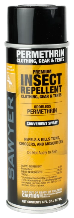 Sawyer Permethrin Insect Repellent Treatment For Clothing, Gear, And Tents -Freedom Camping Store image 378