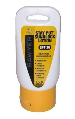 Sawyer Stay-Put Sunscreen SPF 30 -Freedom Camping Store image 4554