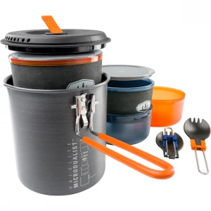 GSI Outdoors Halulite Microdualist Cookset 8 GSI Outdoors Halulite Microdualist Cookset - Image 6