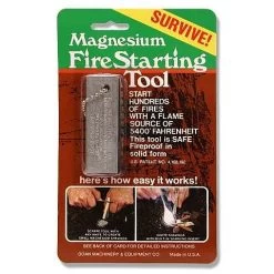Doan Magnesium Fire Starting Tool -Freedom Camping Store lm fire starter 07