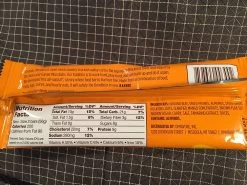 Omnibar Energy Bar -Freedom Camping Store mango curry back