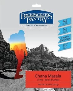 Backpacker's Pantry Chana Masala -Freedom Camping Store opplanet backpackers pantry chana masala 2 servings