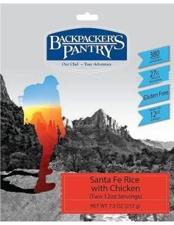 Backpacker's Pantry Santa Fe Chicken -Freedom Camping Store opplanet backpackers pantry santa fe chicken 2 servings