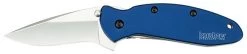 Kershaw Scallion -Freedom Camping Store opplanet kershaw knives k o scallion navy blue anodized aluminum handle plain k1620nb ksw kn ks main