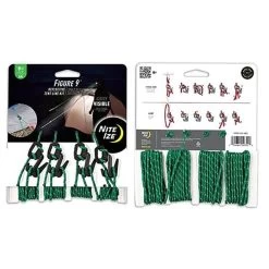 Nite Ize Figure 9 Tent Line Kit -Freedom Camping Store opplanet nite ize figure 9 tent line kit w rope tighteners and cords f9t4 03 01 main
