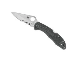 Spyderco Delica 4 -Freedom Camping Store opplanet spyderco delica4 foliage green frn handle vg 10 ps blade fold knife c11psfg main