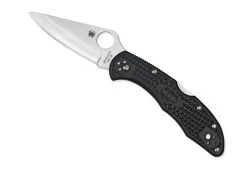 Spyderco Delica 4 -Freedom Camping Store opplanet spyderco delica4 lightweight black frn handle fe blade fold knife c11pbk main