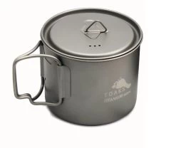 Toaks Light Titanium 550ml Pot (D95mm) -Freedom Camping Store opplanet toaks light titanium 550ml pot grey pot 550 l main