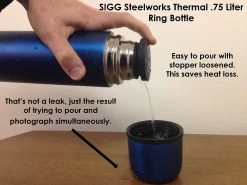 SIGG Steelworks Thermal .75 Liter Ring Bottle -Freedom Camping Store sigg1